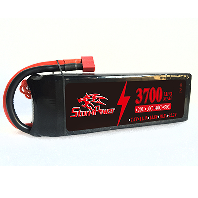 11.1V 3700MAH 40C Stick Type Battery 