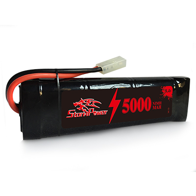 7-Cell 8.4V 5000mAh Flat Battery with Tamiya 