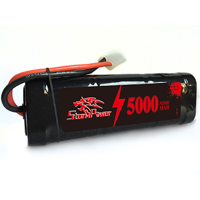 6-Cell 7.2V 5000MAH NiMH Stick Battery