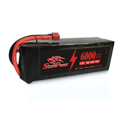 22.2V 6000MAH Lipos Pack for Align Models 