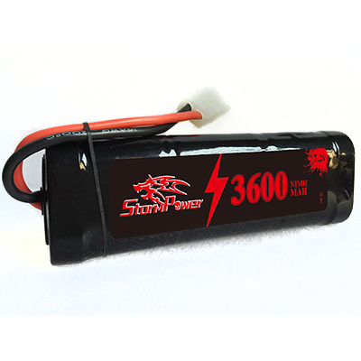 NiMH 7.2V 3600mAh Stick Battery Pack