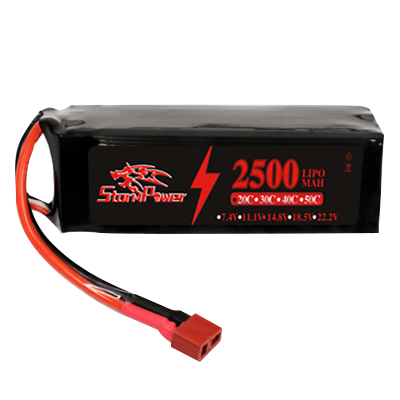 2500mAh 14.8v R/C power pack