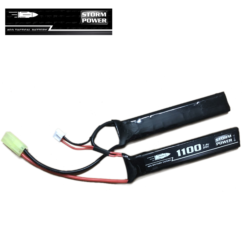 1100mAh 7.4V STORM POWER 