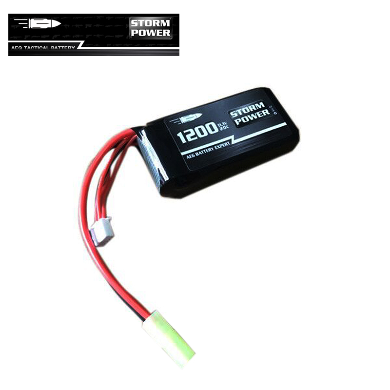 1200mAh 7.4V STORM POWER 