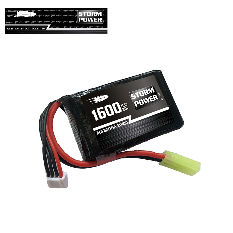 1600mAh 7.4V STORM POWER 