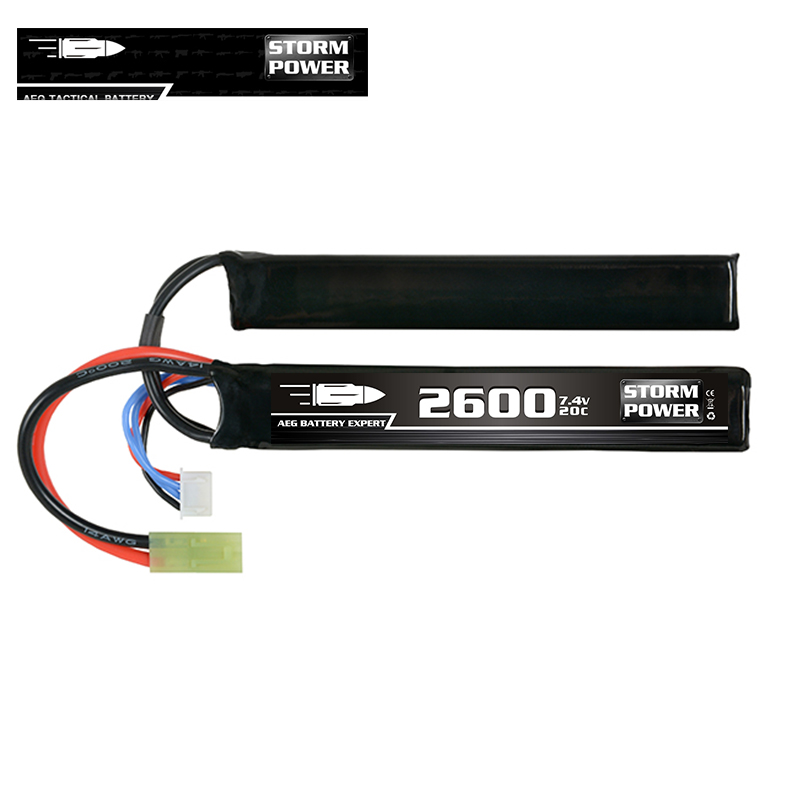 7.4V 2600mAh STORM POWER 