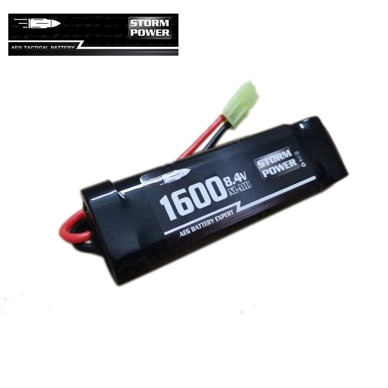 1600mAh 8.4V Ni-MH Airsoft Battery