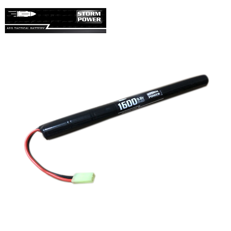 1600mAh 9.6V AK Airsoft battery  