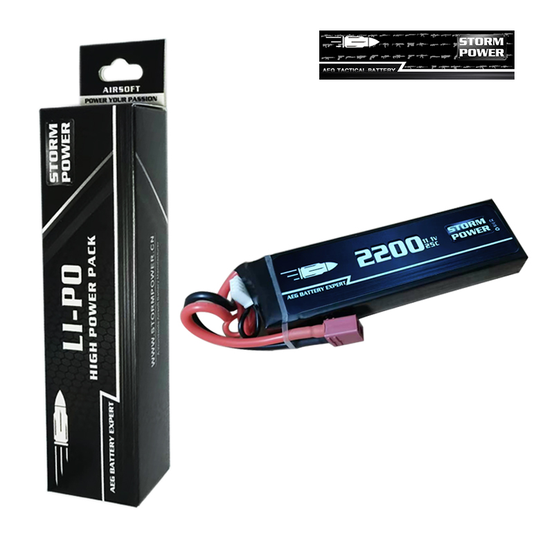 2200mAh 11.1V STORM POWER 